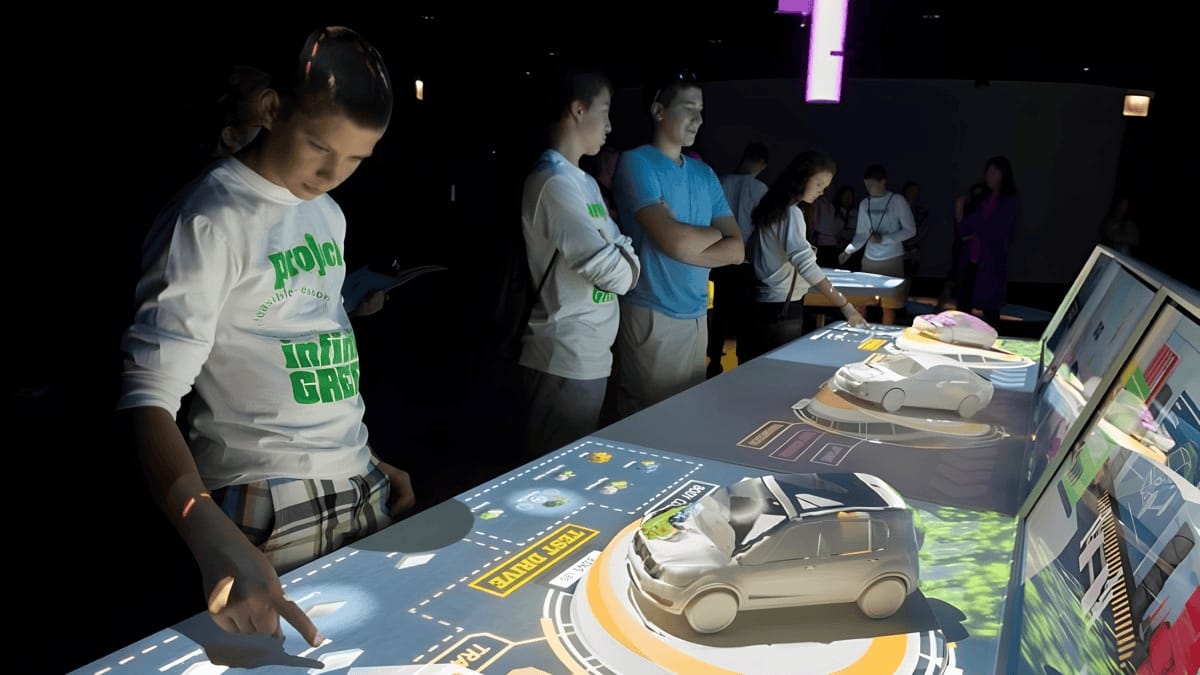 物體識別互動(dòng)桌-觸摸桌識別實(shí)體物體系統(tǒng)