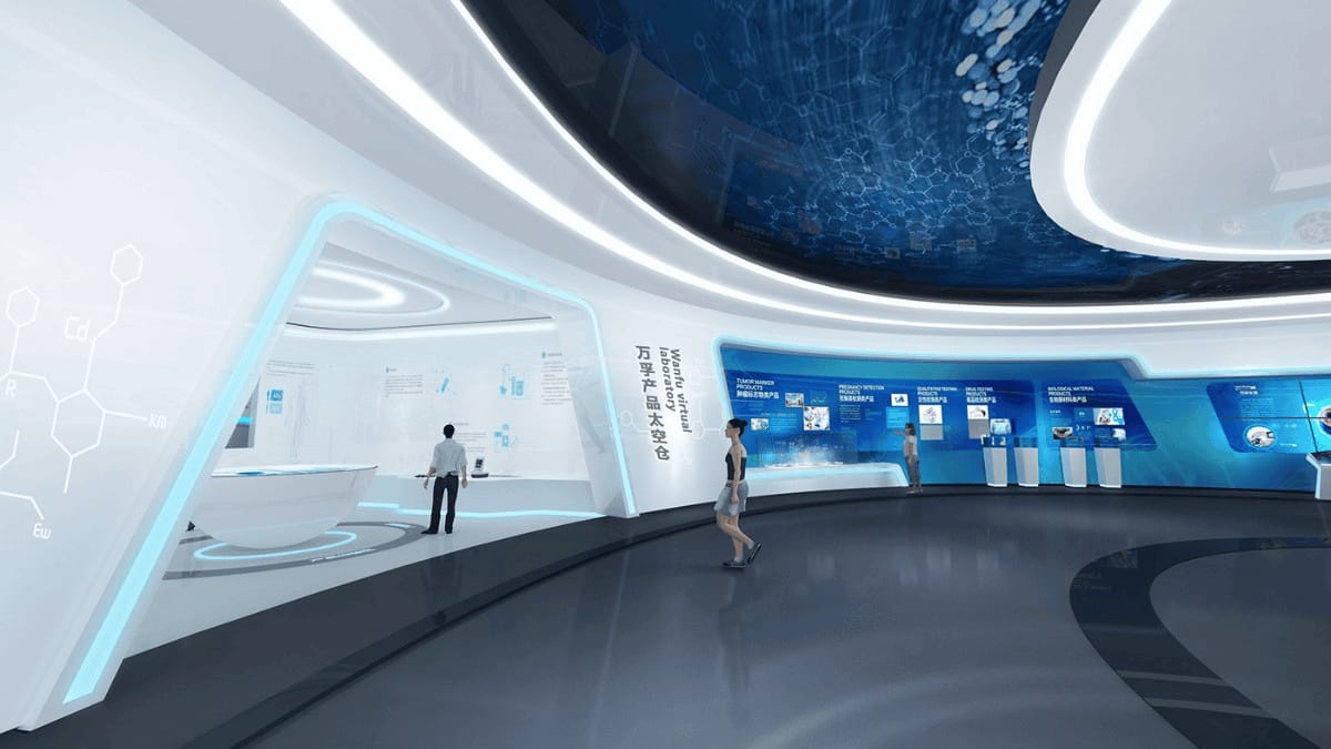 醫(yī)療器械科技企業(yè)展示廳設計