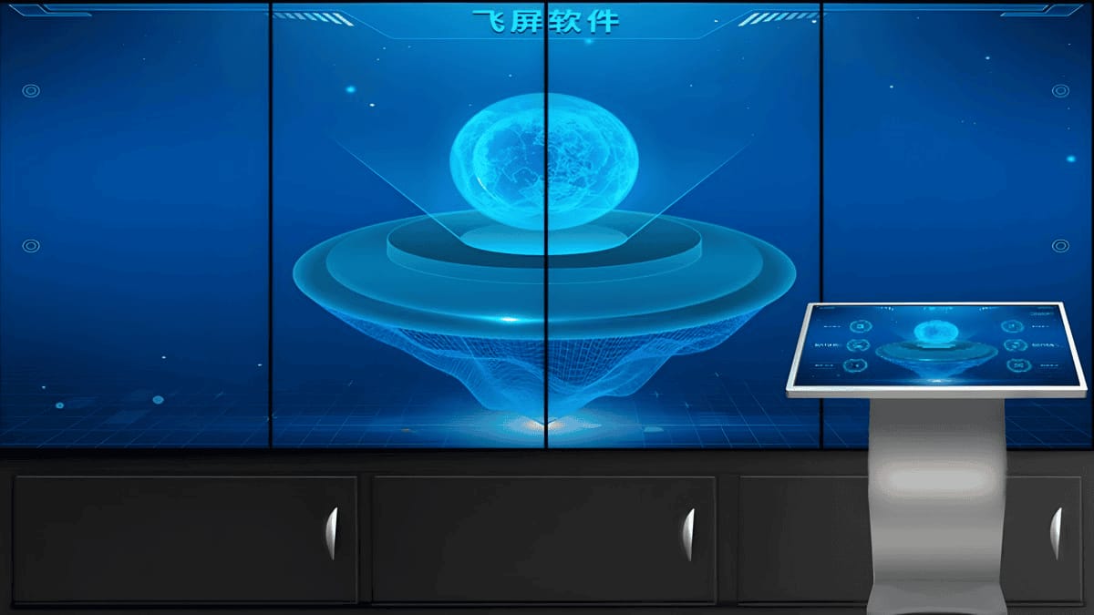 多屏大屏聯(lián)動(dòng)系統(tǒng)-展廳雙屏聯(lián)動(dòng)系統(tǒng)