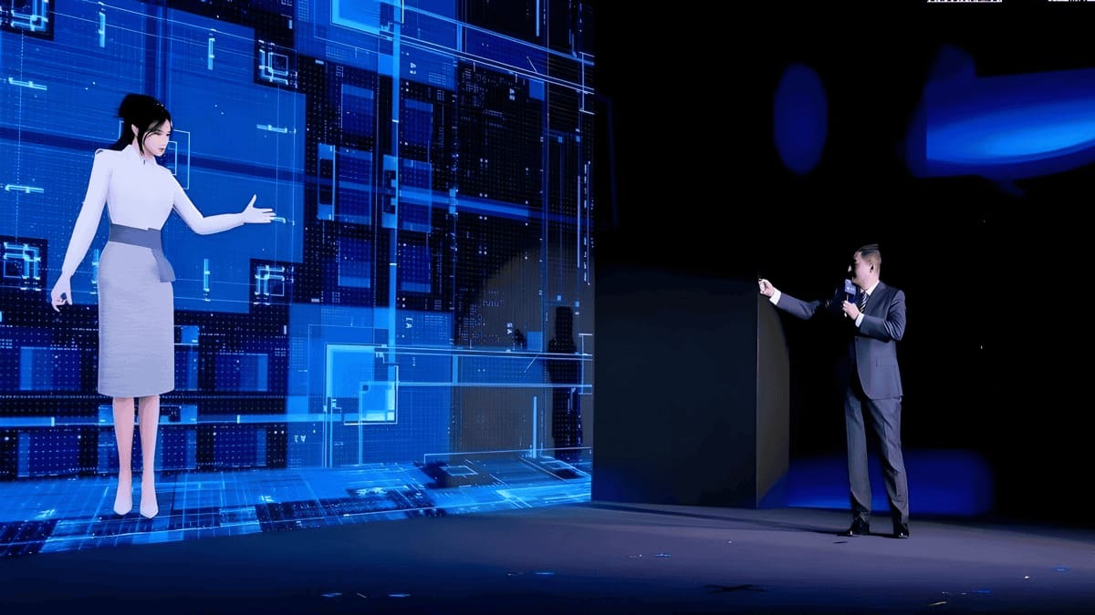 數(shù)字展覽虛擬主持人-全息互動(dòng)虛擬解說(shuō)員