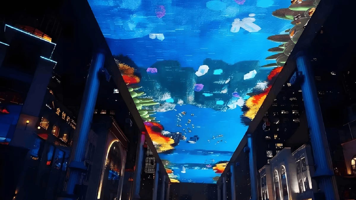 天幕投影系統(tǒng)-全息天幕投影