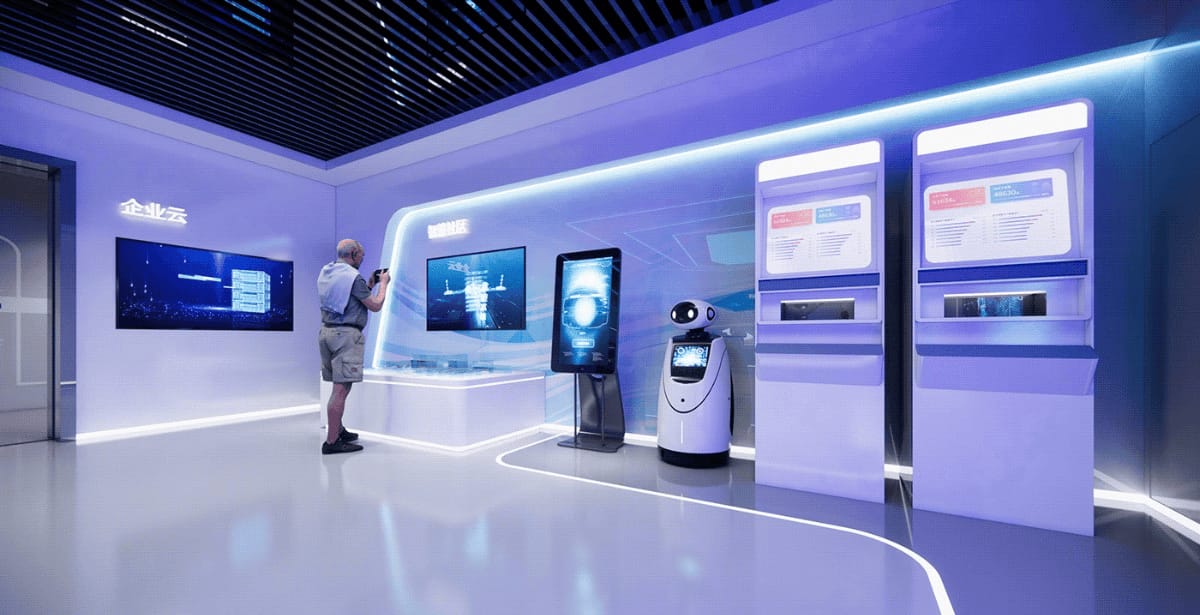 大數(shù)據(jù)集團(tuán)數(shù)字展廳設(shè)計(jì)