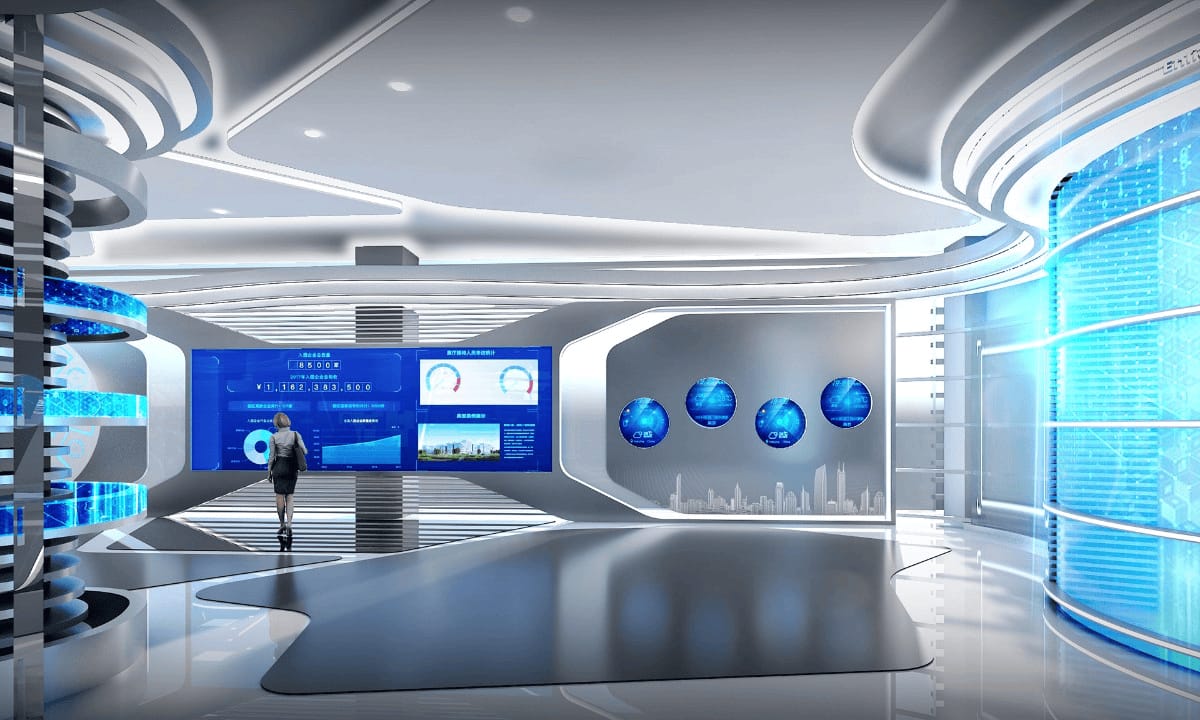 數(shù)字化創(chuàng)新賦能中心展廳設(shè)計(jì)