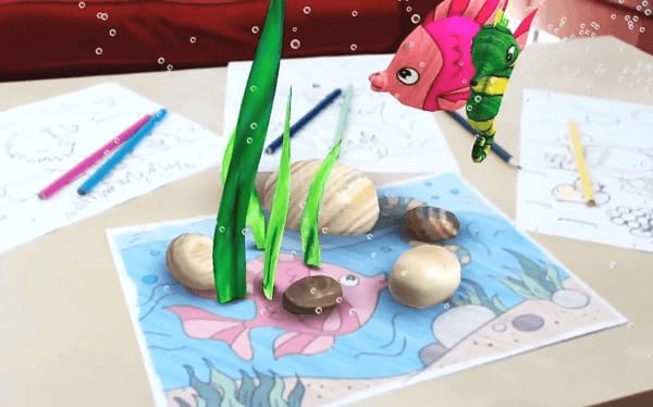 AR增強(qiáng)現(xiàn)實涂涂樂：讓孩子在繪畫中暢享互動體驗